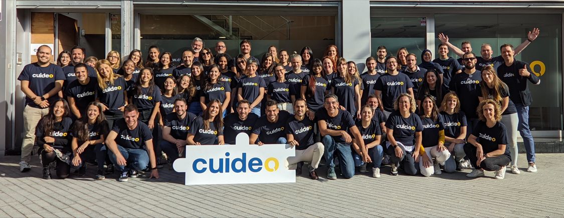 Equipo actual de Cuideo, +140 personas